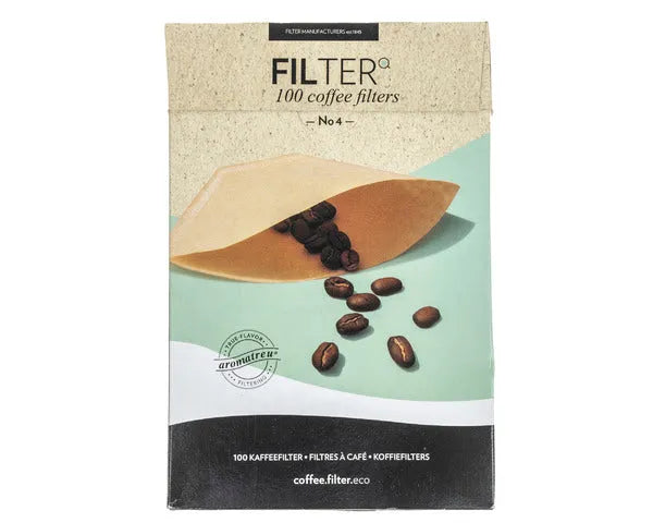 FILTRO PARA CAFETEIRA ELÉTRICA Nº 4 100 Unid.