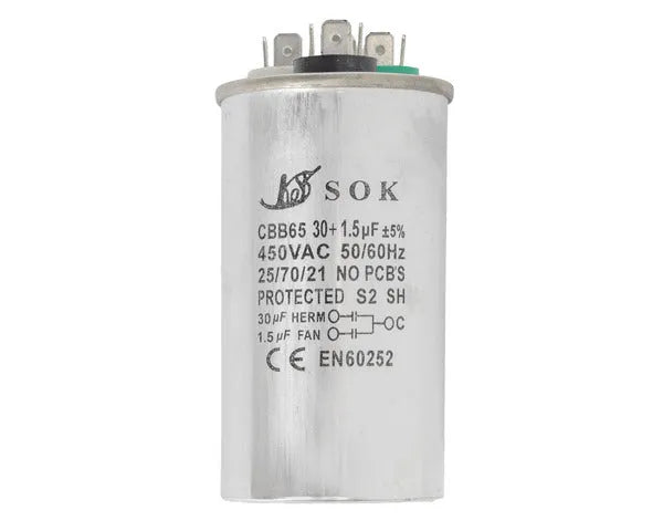 Condensador trabalho 30µF + 1,5µF 450V