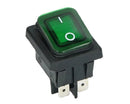 Interruptor de balancim verde 20A