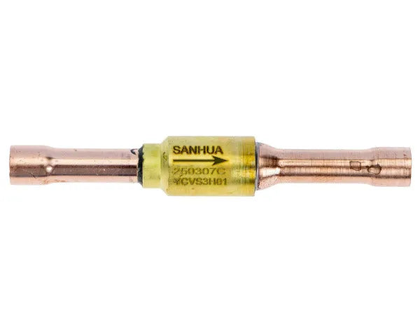 Sanhua válvula de retenção YCVS 3/8" para soldar