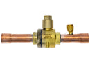 Sanhua válvula de esfera sbv 3/4" para soldar com bujão