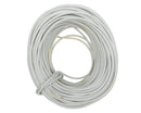 Cabo manguera branco 2x1,0 mm. 0,5KV