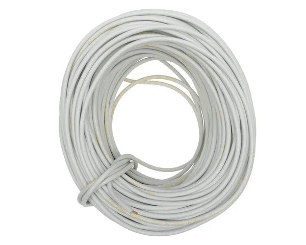 Cabo manguera branco 2x1,0 mm. 0,5KV