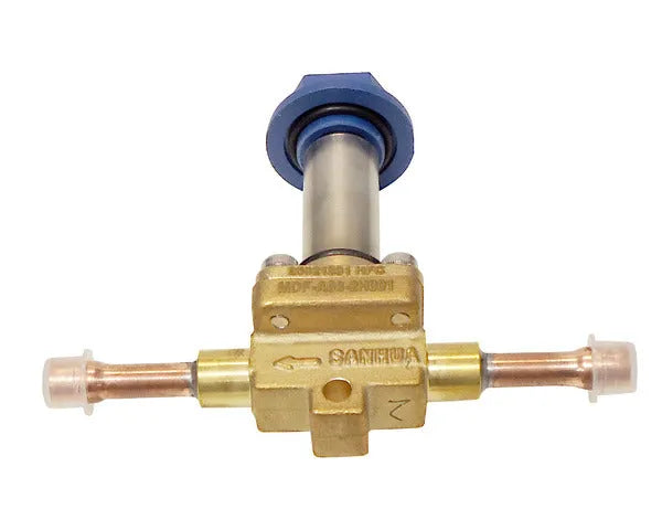 Sanhua válvula solenóide mdf 1/4" para soldar 0,16 m