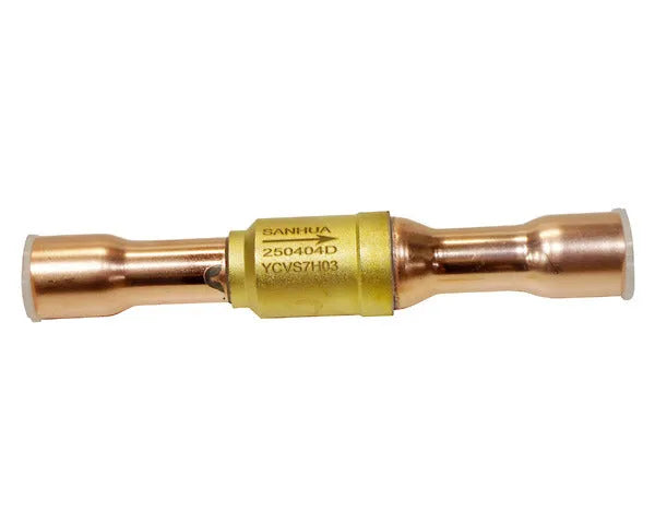 Sanhua válvula de retenção ycvs 7/8" para soldar
