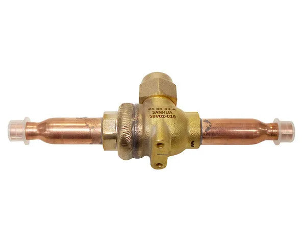 Sanhua válvula de esfera sbv 1/4" para soldar sem bujão