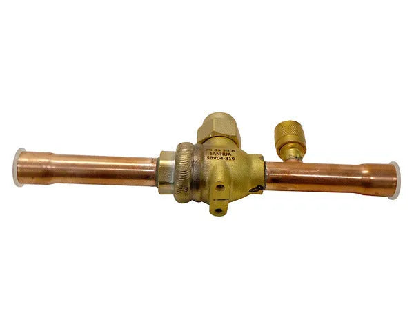 Sanhua válvula de esfera sbv 1/2" para soldar com bujão