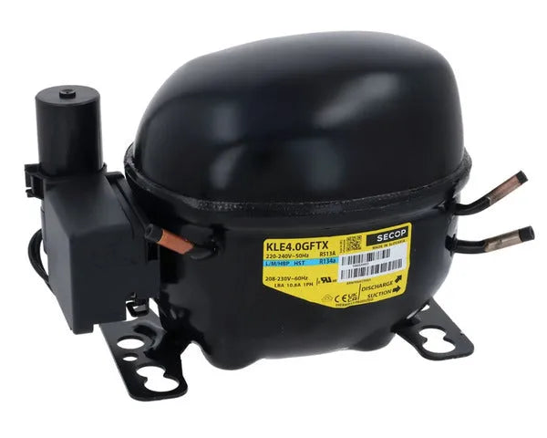 Compressor SECOP KLE4.0GFTX 1/8 HMBP R134 | 106G5403