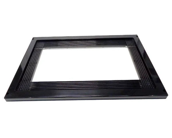 Moldura decorativa para micro-ondas preta