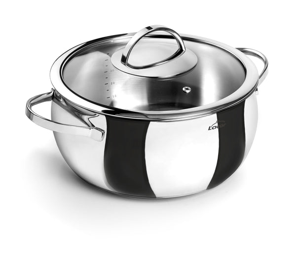 LACOR Cacerola con tapa Belly 79016