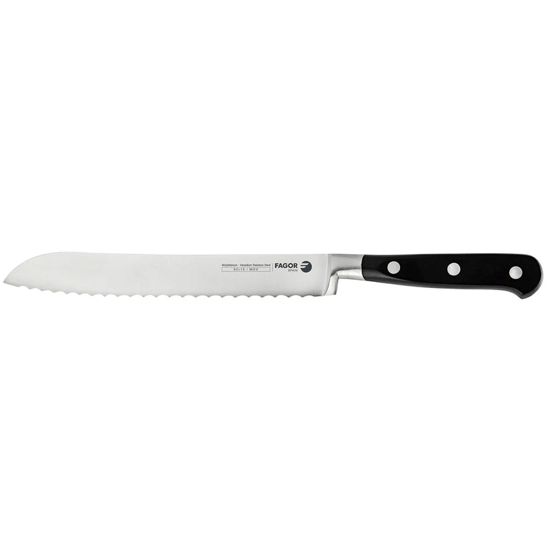 FAGOR Cuchillo de pan de 20cm (2,5mm)