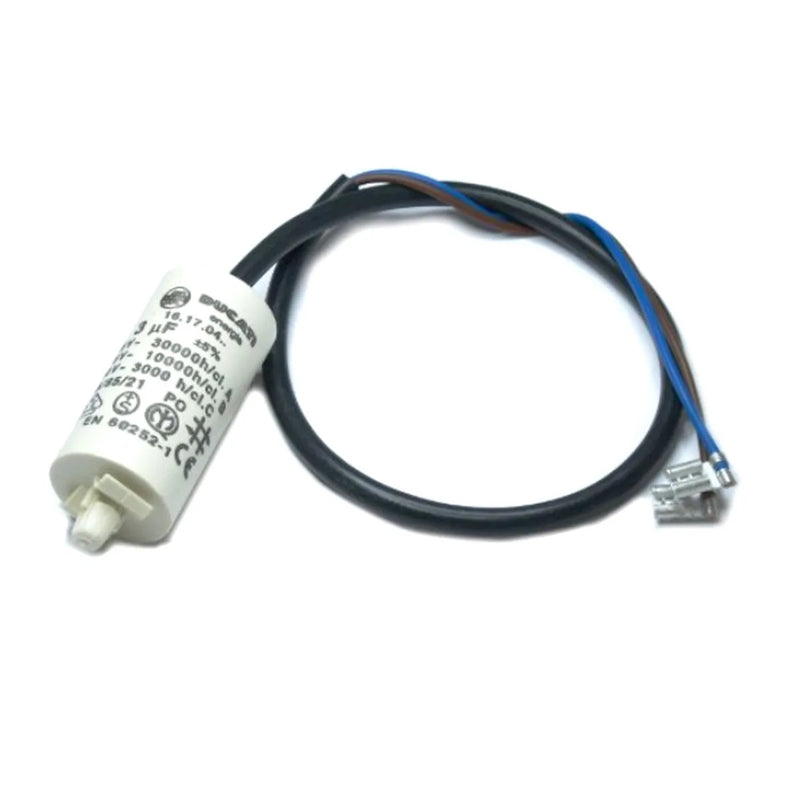 Condensador 3 MF Rohs frigorífico Indesit, Ariston, Hotpoint C00144817