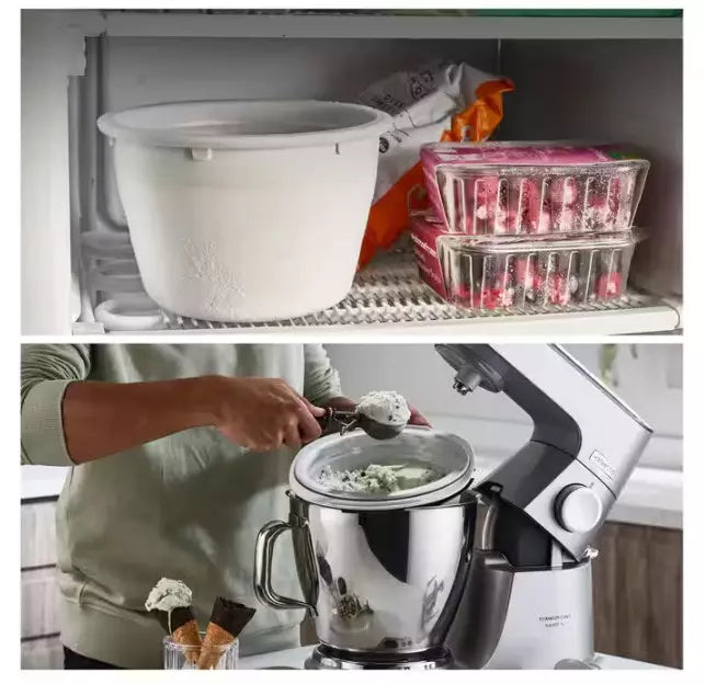 Máquina de sorvete robô de cozinha Kenwood AW20010022 KAX71.000WH
