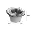 Máquina de sorvete robô de cozinha Kenwood AW20010022 KAX71.000WH