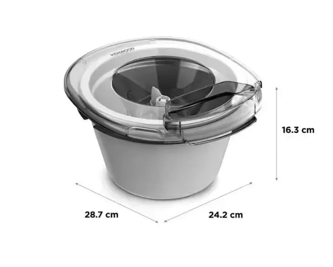 Máquina de sorvete robô de cozinha Kenwood AW20010022 KAX71.000WH