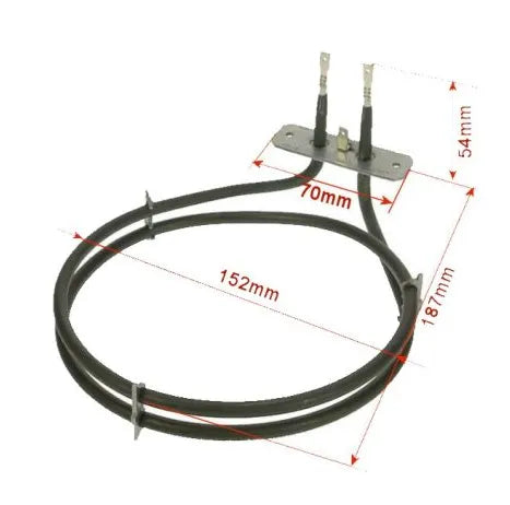 Beko resistência elemento calefator forno 262900067