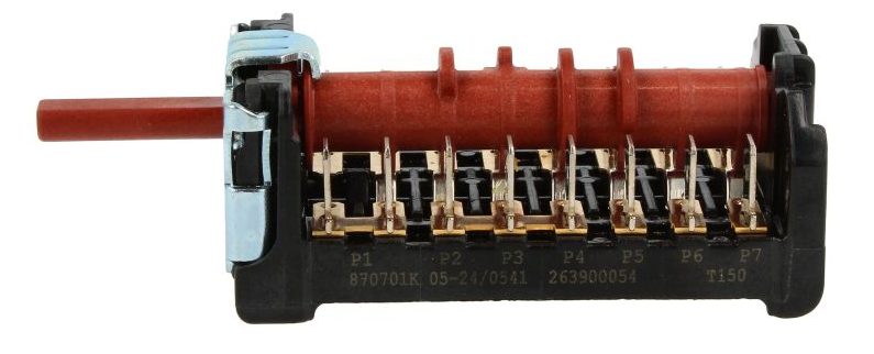 Interruptor rotativo do forno Arcelik, Beko 263900054