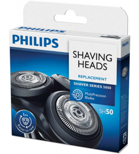 Cabeça de barbear Philips série 5000 SH50-50 HQ8 HQ9 e AquaTouch 422203625841