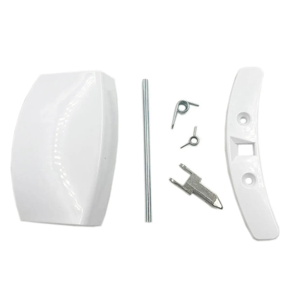 Conjunto cierre maneta puerta lavadora Aeg, Zanussi, Electrolux 4055087003 01