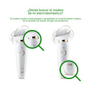 Accesorio peine depiladora Braun Silk Epil 9 Flex 81719637