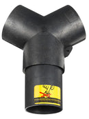Adaptador de tubo aspirador acoplamiento en Y Makita 58 mm antiestático original MKT0046