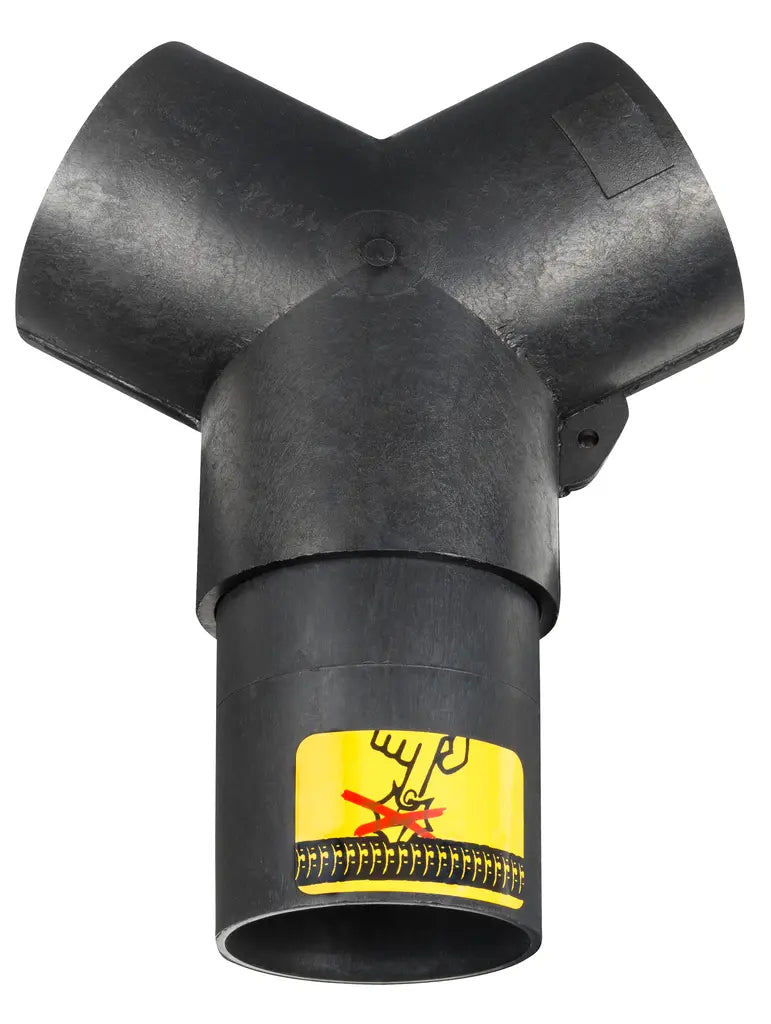 Adaptador de tubo aspirador acoplamiento en Y Makita 58 mm antiestático original MKT0046