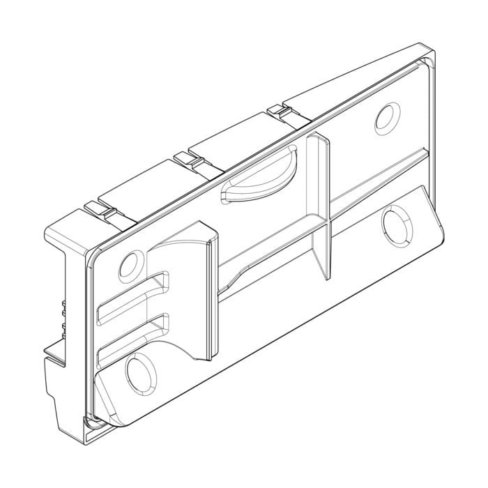 Tapa base Electrolux 1256268002