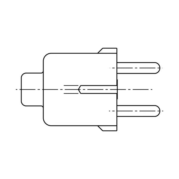Cable de alimentación 3x1.5 Electrolux, AEG 1100mm 3570551741