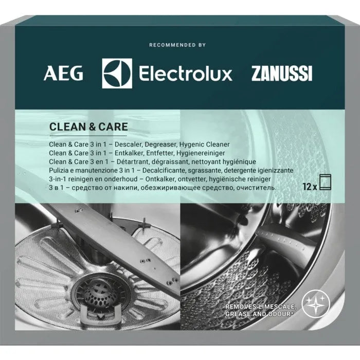 CLEAN AND CARE -12 dosis lavavajillas Electrolux, AEG 9029803849