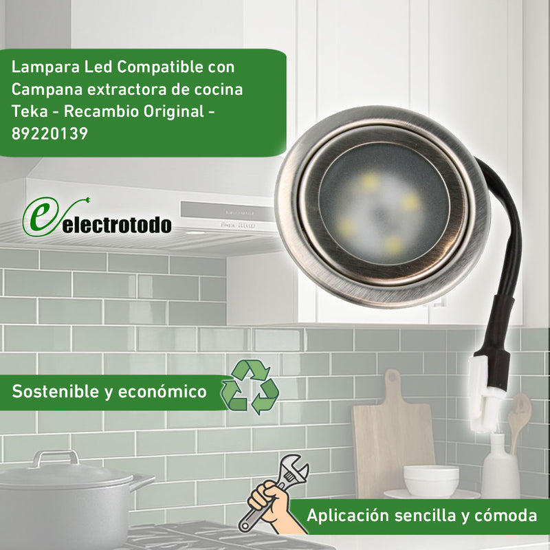 Teka Portalamparas led campânula 89220139
