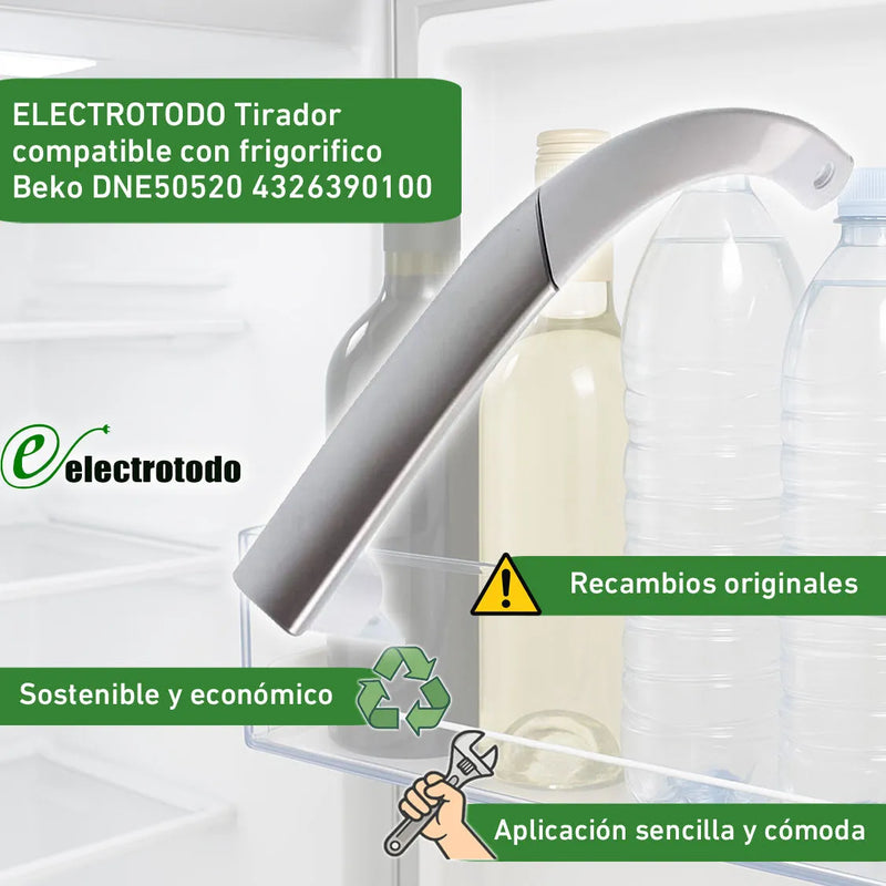 Puxador frigorífico Beko 4326390100