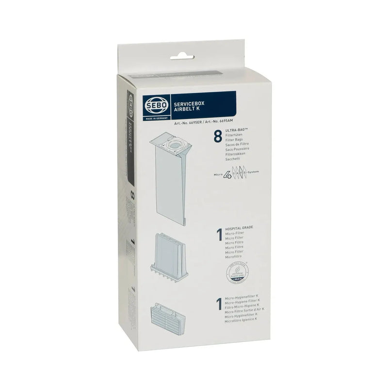 Filtro aspirador Sebo Servicebox K original SEB0005