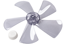 Hélice e porca do ventilador Rowenta Turbo Silence Extreme SS-1810002856