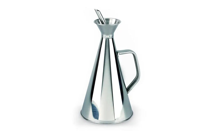 ALZA BASIC aceitera antigoteo inox 1 litro