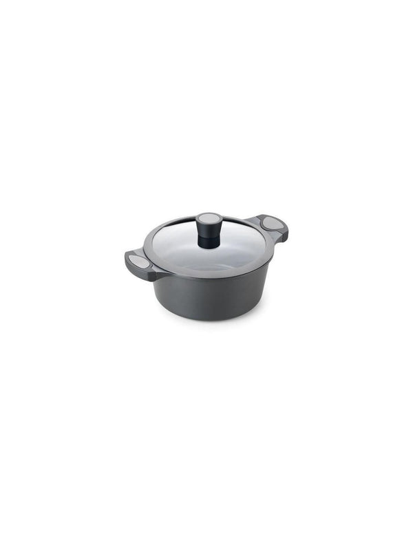 ALZA MATRIX cacerola con tapa aluminio fundido 20 cm.