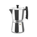 ALZA LUXE Caf. italiana aluminio full-induction 9 tazas