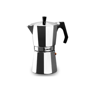 ALZA BASIC Caf. italiana aluminio 12 tazas