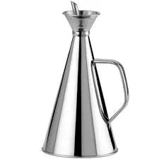 ALZA BASIC aceitera antigoteo inox 750 ml.