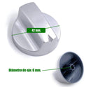 Manípulo do fogão a gás Teka 61004115