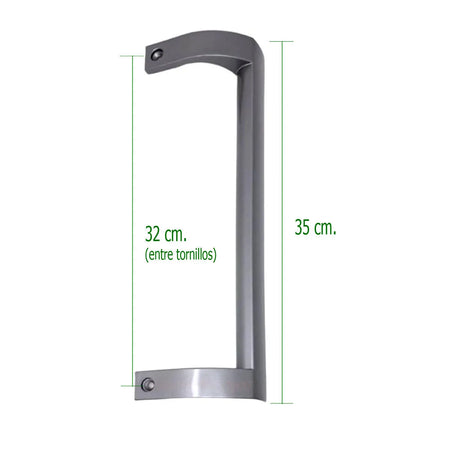Tirador maneta frigorífico Hisense gris K1468398