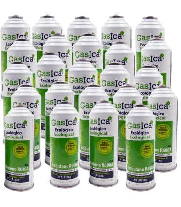 Pack 24 botellas gas refrigerante GASICA D2 - R12 R134a