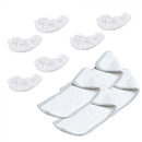 Paquete de 4 paños y 6 fundas para Polti Vaporetto PAEU0210