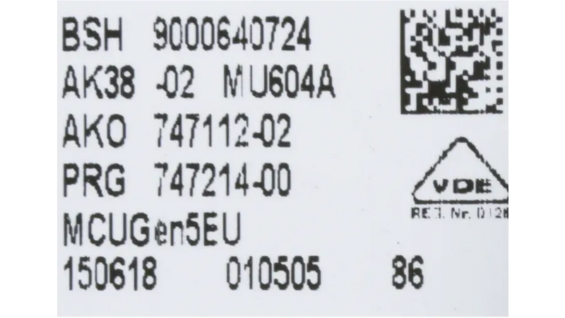 Convertidor de frecuencia lavadora Bosch, Siemens 00706019