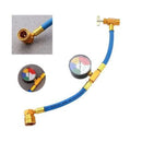 Mangueira de carga com medidor de pressão R134 para carros (chave 1/4")