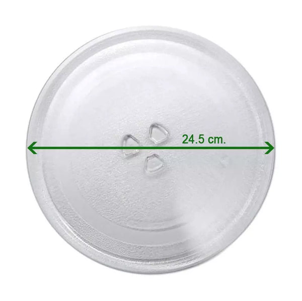 Plato microondas diámetro 24.5cm Universal