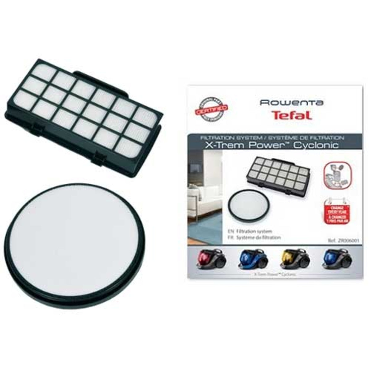 Griglia Filtro Originale Per Aspirapolvere Rowenta RS-RT4048 - Ricambio Compatibile Rowenta Tefal - 3